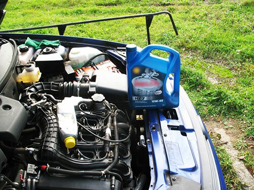 Самостоятельная замена масла двигателя в двигателе Лада Приора
